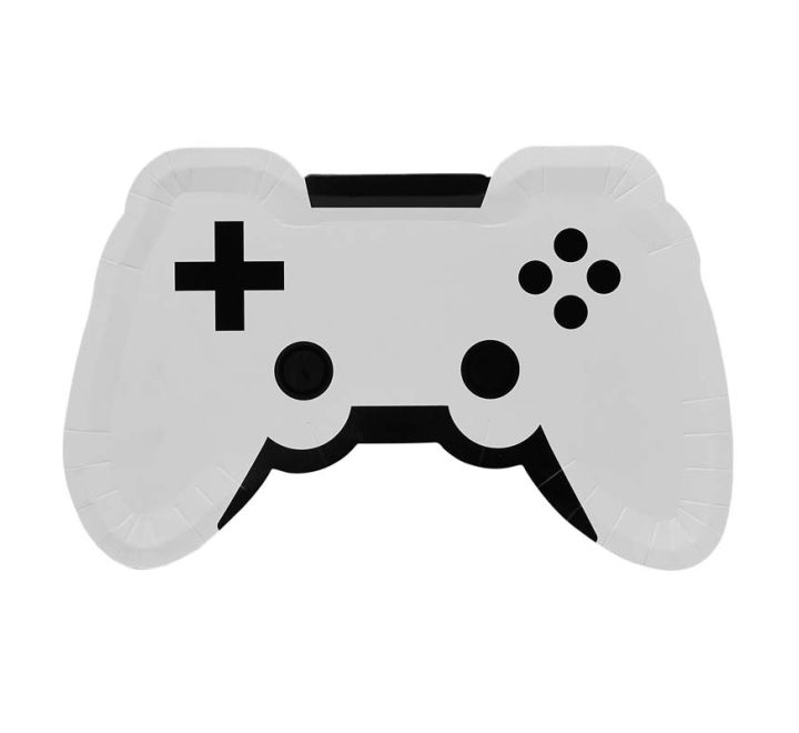 8PK GAME CONTROLLER PAPER PLATES – Sprinkle of Magic
