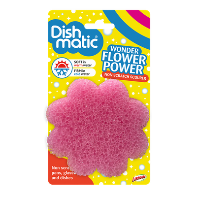 Dishmatic Wonder Flower Power Scourer