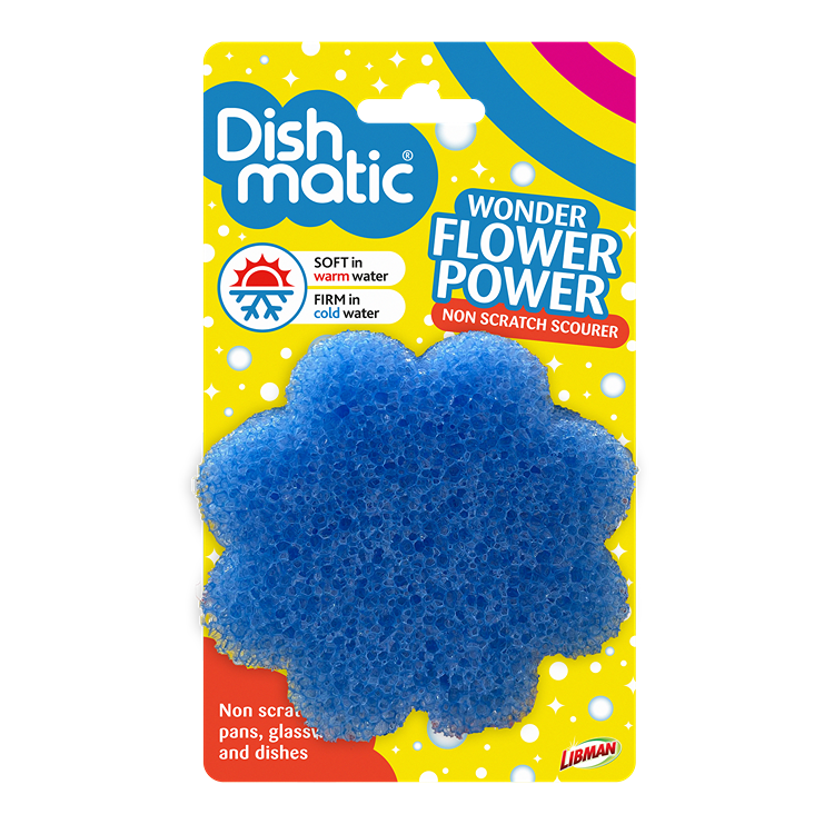 Dishmatic Wonder Flower Power Scourer