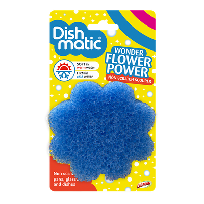 Dishmatic Wonder Flower Power Scourer