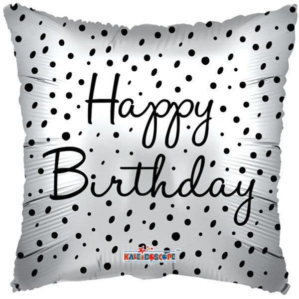 Birthday Dots Metallic Eco Balloon