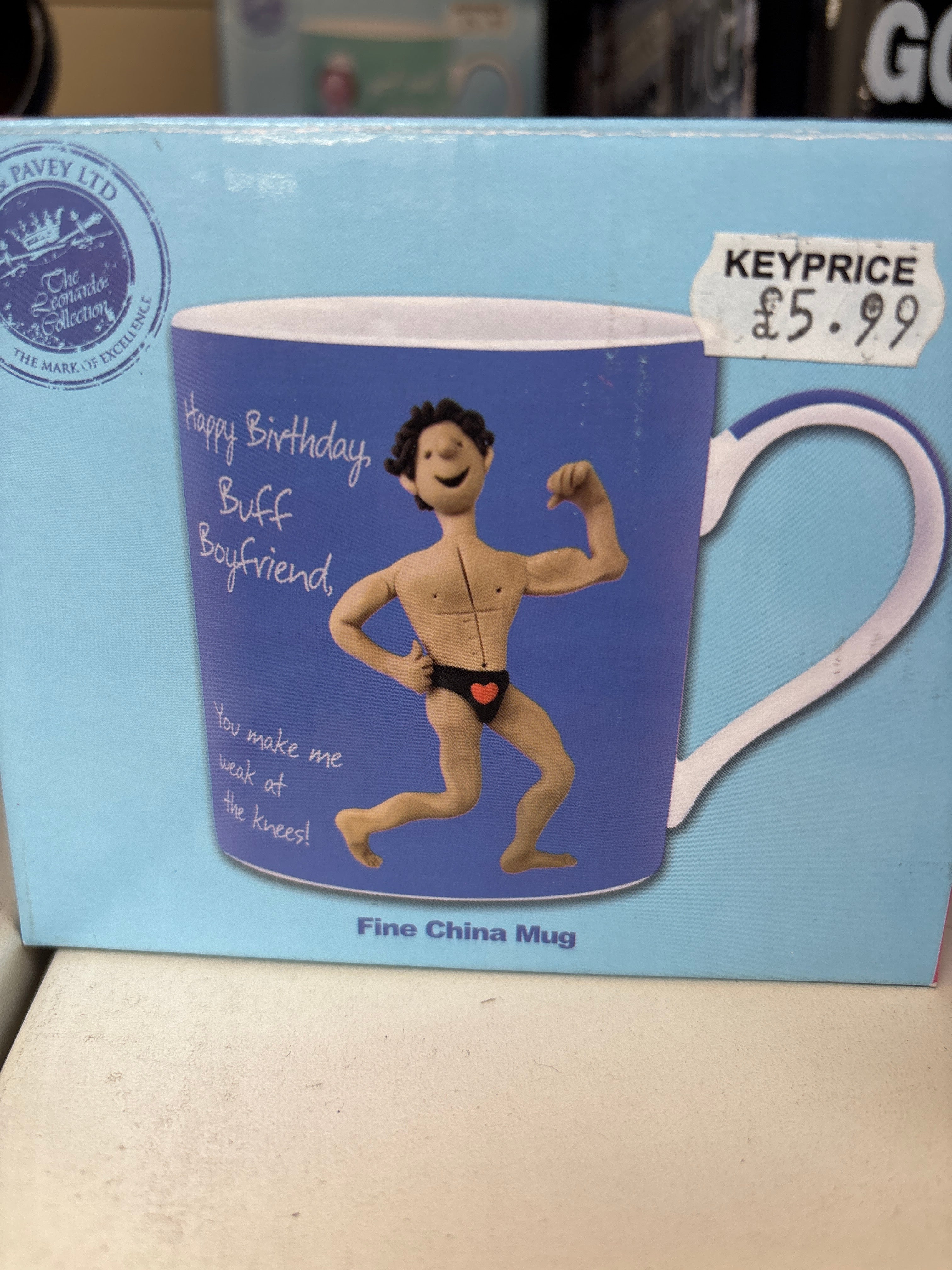 One lump or two - happy birthday buff boyfriend – Sprinkle of Magic