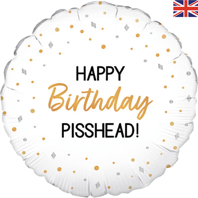 Happy Birthday P*** Head Balloon