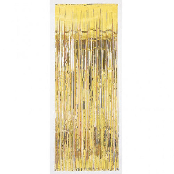 Gold Metallic Door Curtain