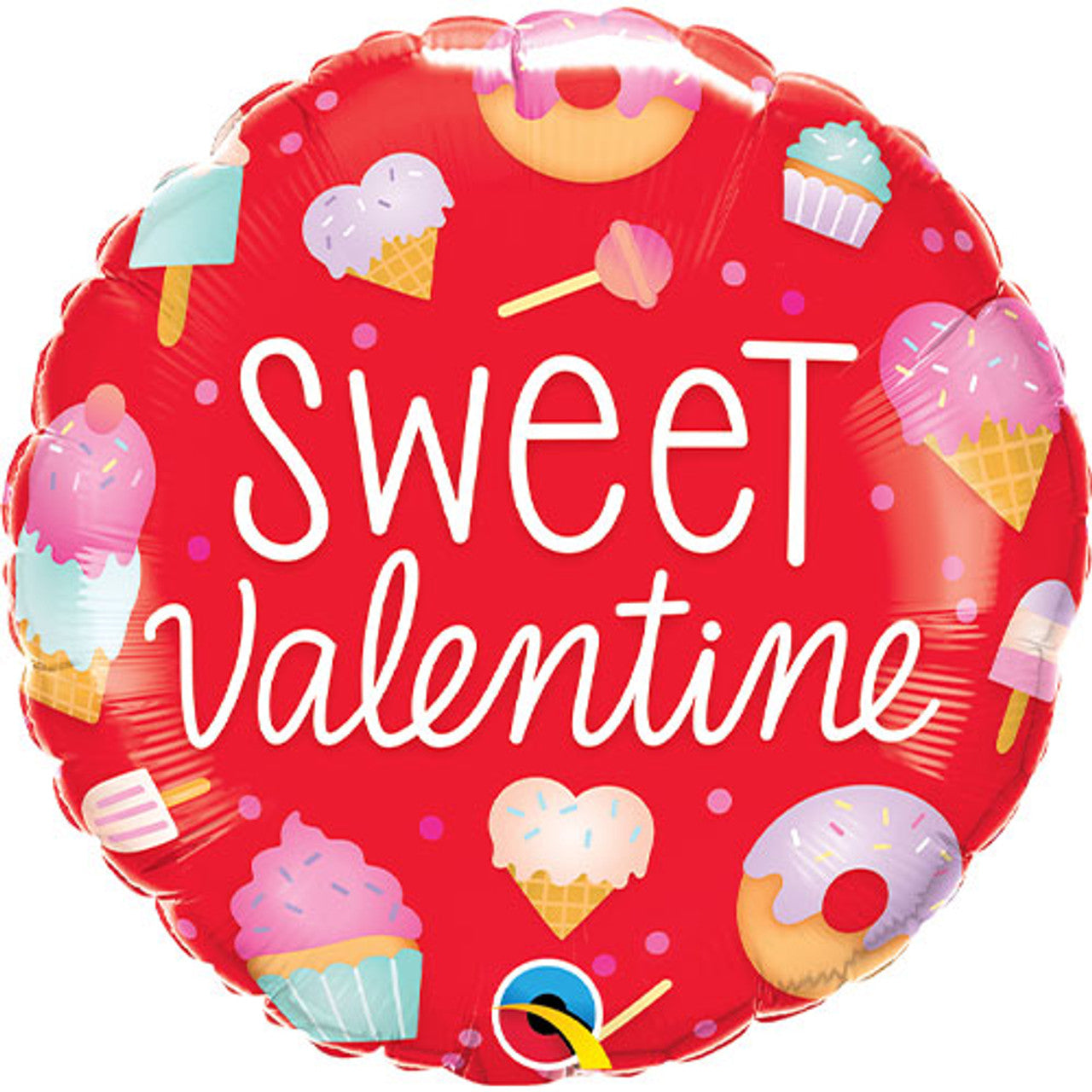 Sweet Valentine Round Foil Balloon