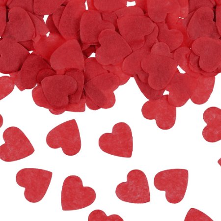 Red Hearts Tissue Paper Confetti