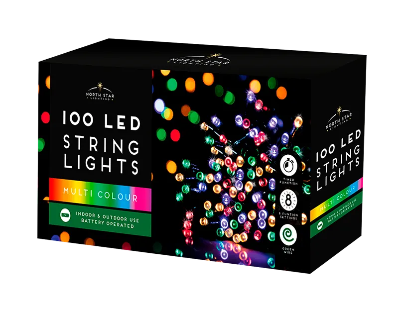 100 LED Battery Operated Timer Lights – Sprinkle of Magic
