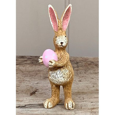 Jasper Rabbit with Pink Dotty Egg