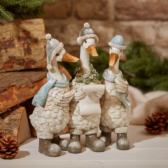 Christmas Carol Singing Ducks