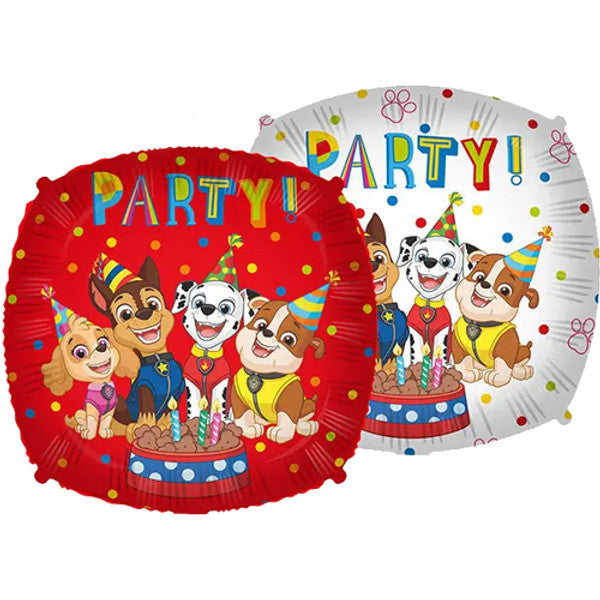 Paw Patrol Party Double Sided Square Balloon