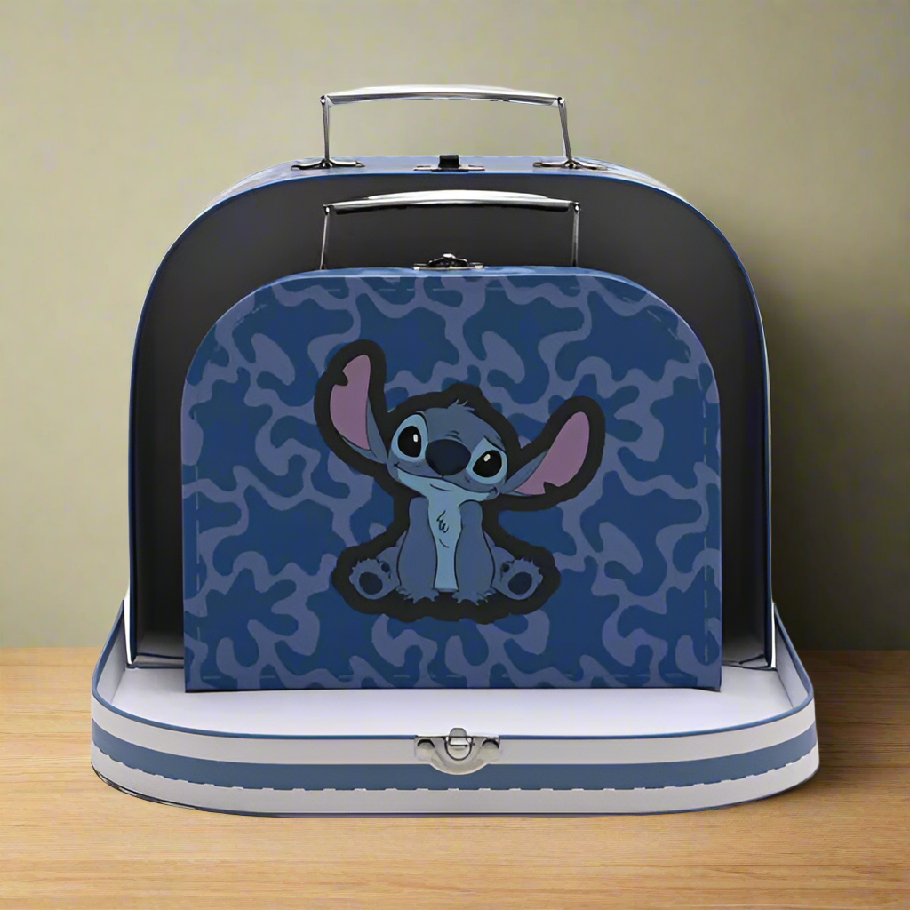 Disney Icon Stitch Set of 2 Storage Boxes