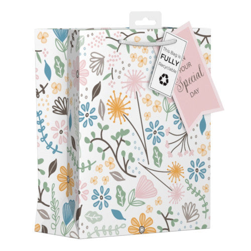 Medium Floral Gift Bag