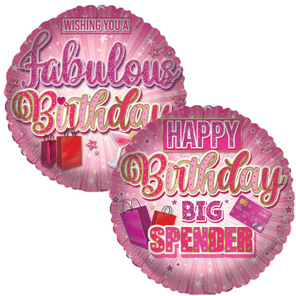 Fabulous Birthday Celebration Balloon