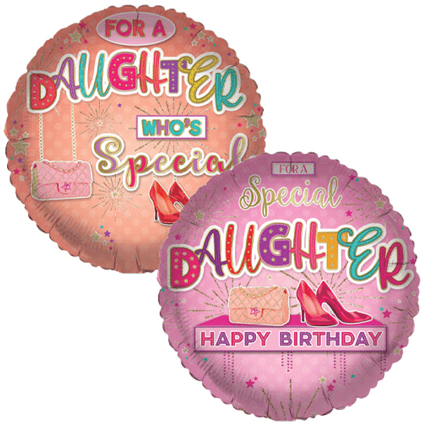 For A Special Daughter Birthday Balloon