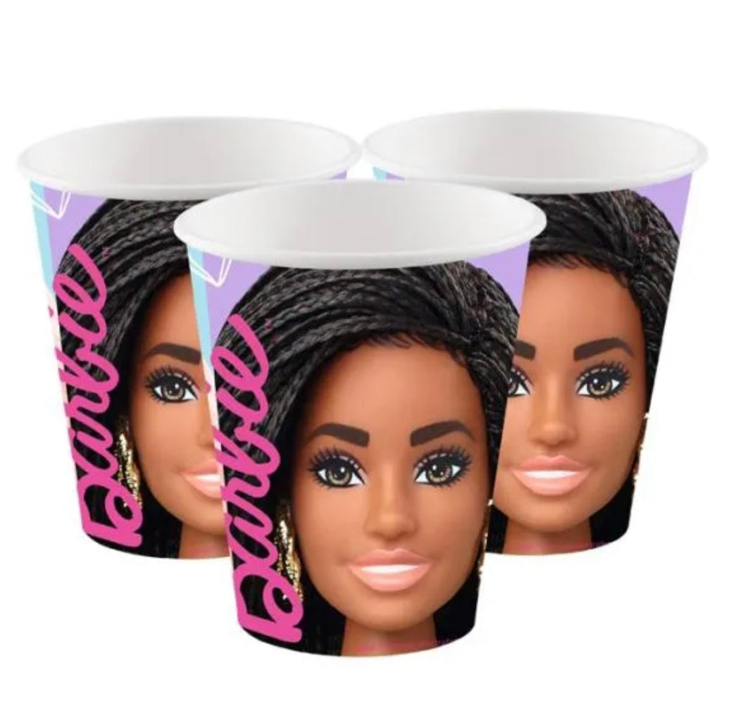 Barbie Paper Cups