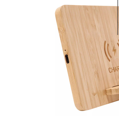 Wireless Bamboo Charger