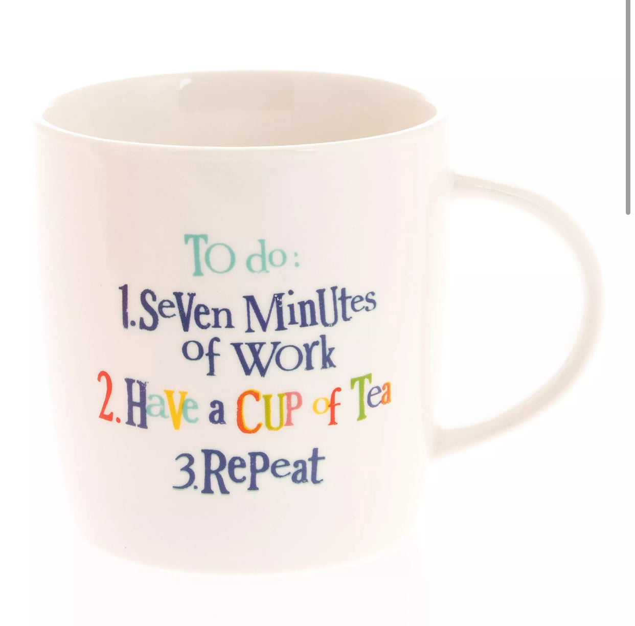 To Do: 7 Minutes of Work Mug