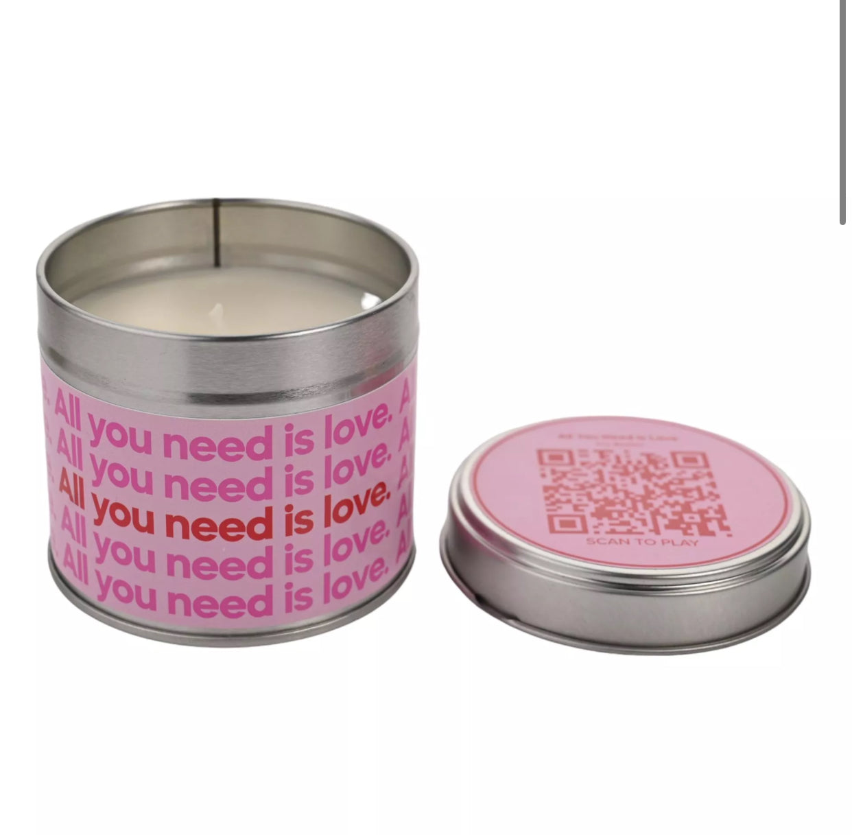 All You Need Is Love - The Beatles - Tin Candle