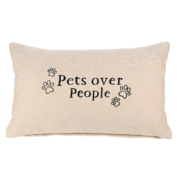 Pets Over People Cushion