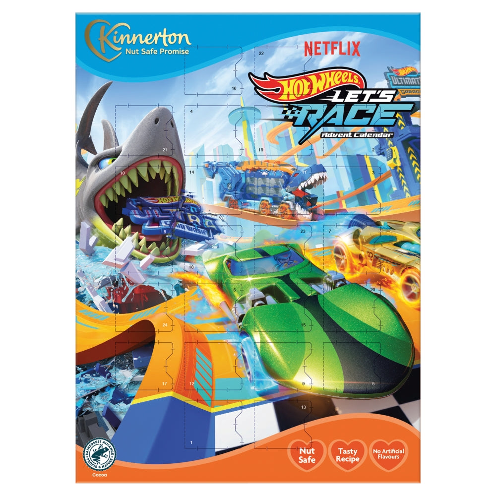Kinnerton Hot Wheels Let's Race Advent Calendar – Sprinkle of Magic