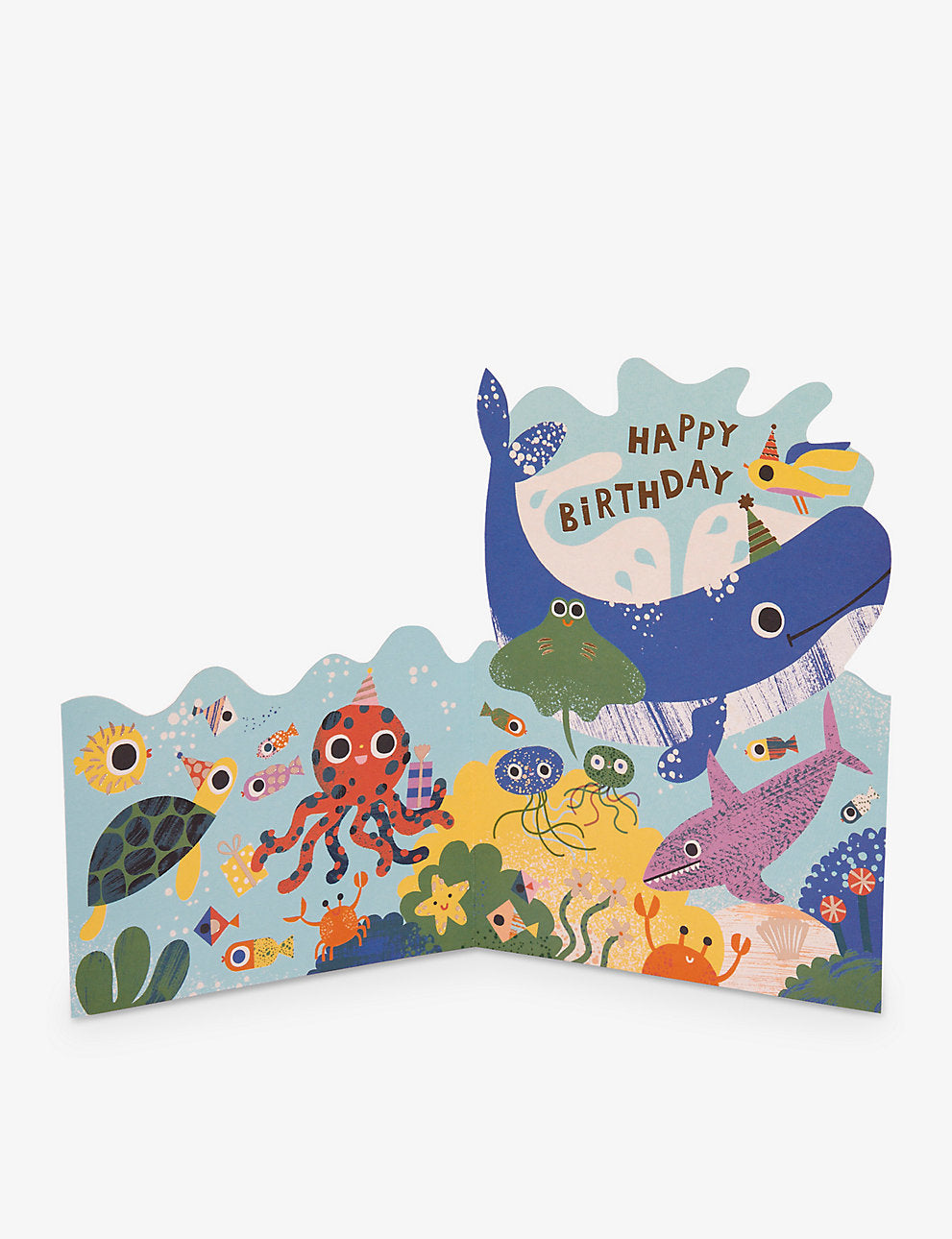 Birthday Under The Sea Card