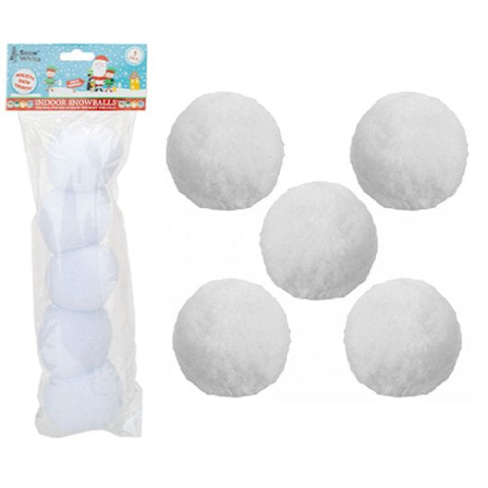 White Indoor Snowballs