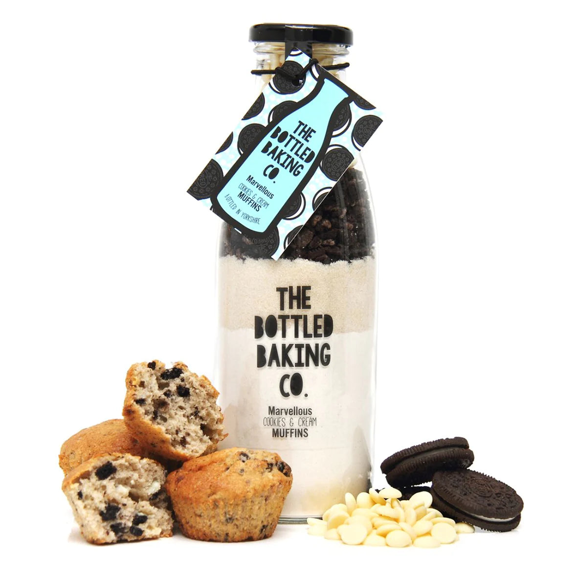Marvellous Cookies & Creme Muffin Bottled Baking Mix