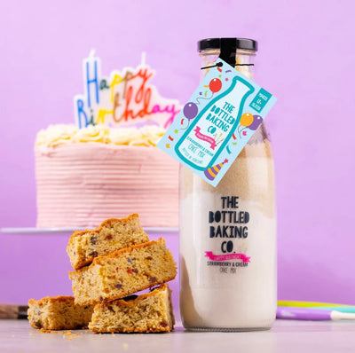 Happy Birthday Cake Bottled Baking Mix