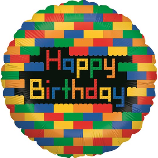 Birthday Blocks Balloon