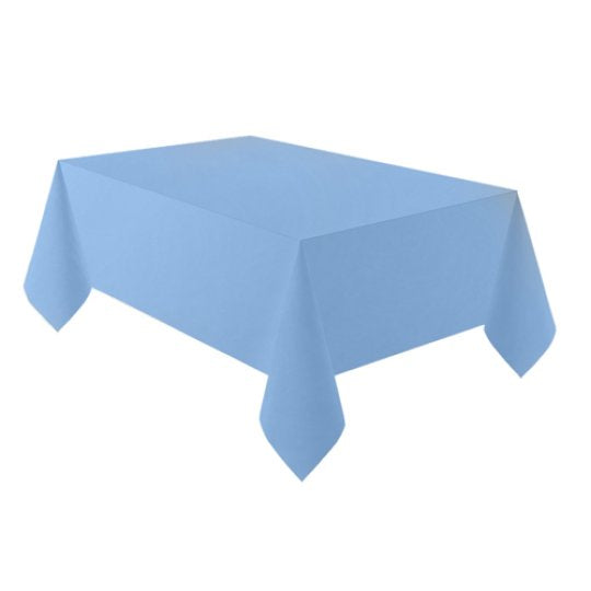 Clear Sky Blue Paper Tablecover