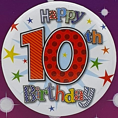 10th Birthday Badge