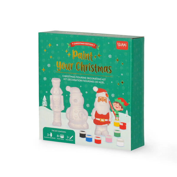 LEGAMI Christmas Figurine Decorating Kit - Paint Your Christmas