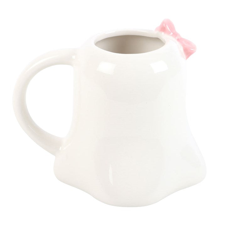 Mrs Boo Ceramic Mug with Bow