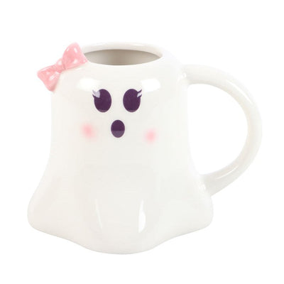 Mrs Boo Ceramic Mug with Bow