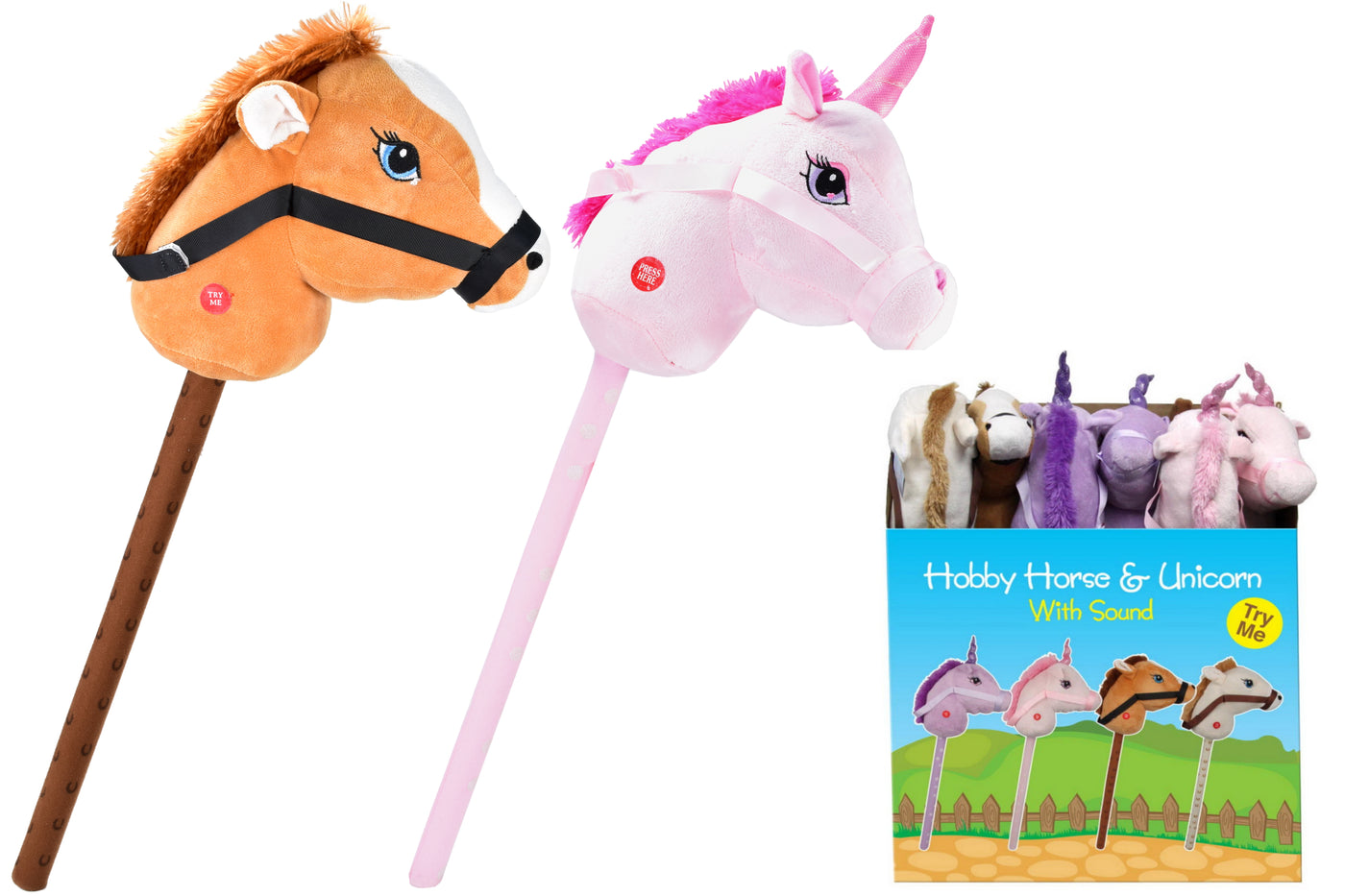 Hobby Horse & Unicorn With Sound