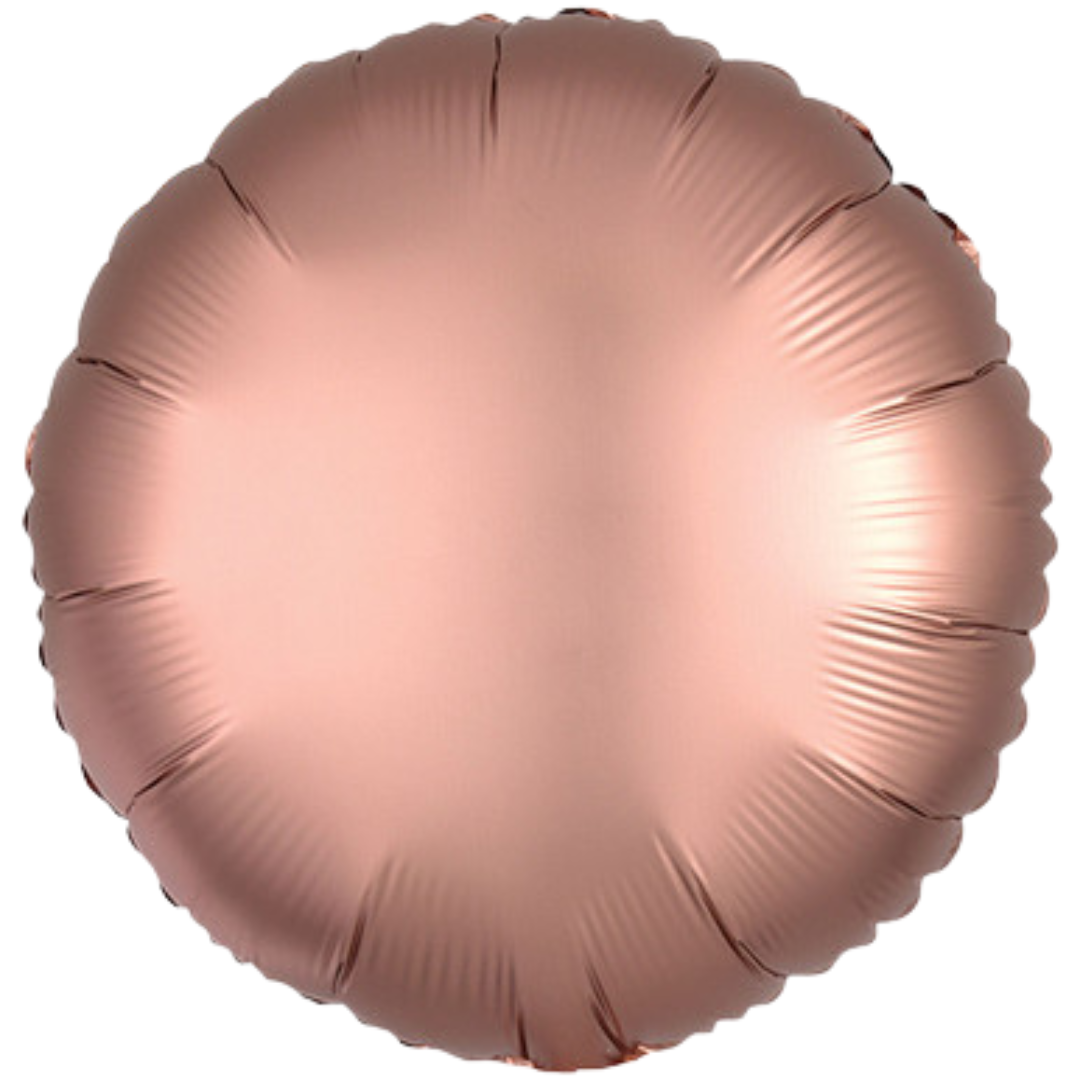 Silk Rose Copper Balloon