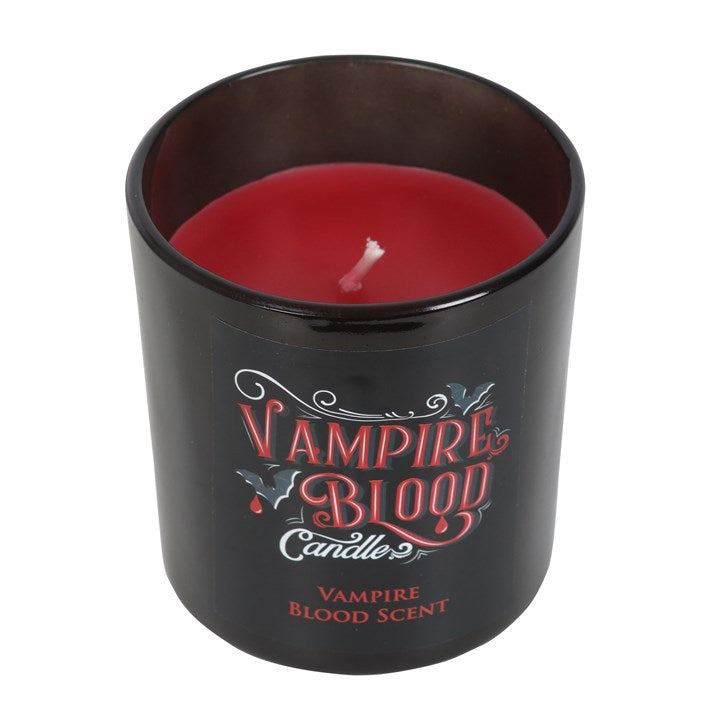 Vampire Blood Scented Glass Candle