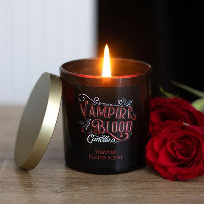 Vampire Blood Scented Glass Candle