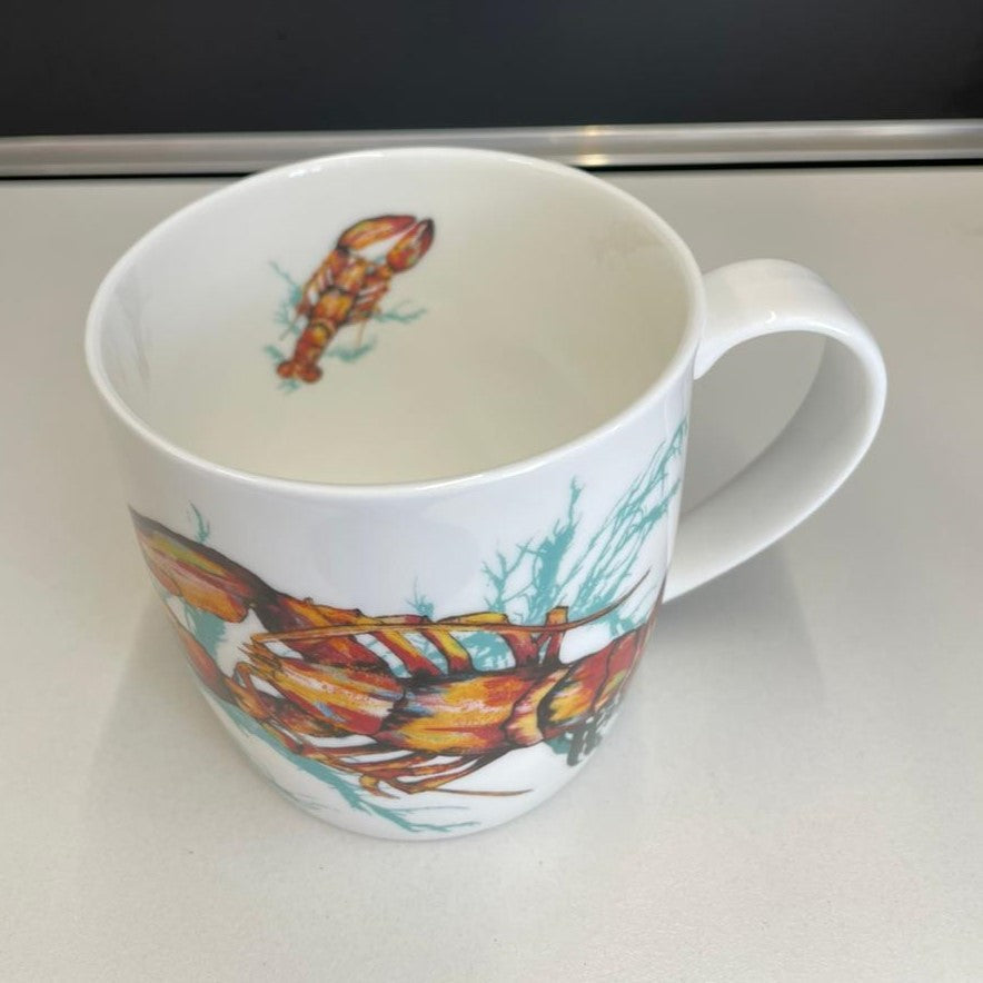 Lobster Bone China Mug