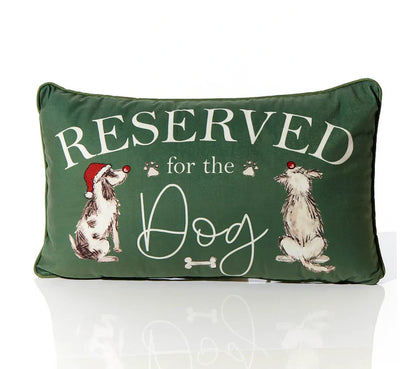 Christmas Reserved for the Dog Cushion