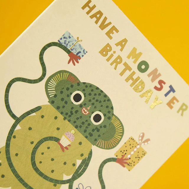 Have a Monster Birthday Greeting Card