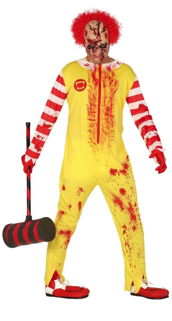 Burger Clown Adult Costume