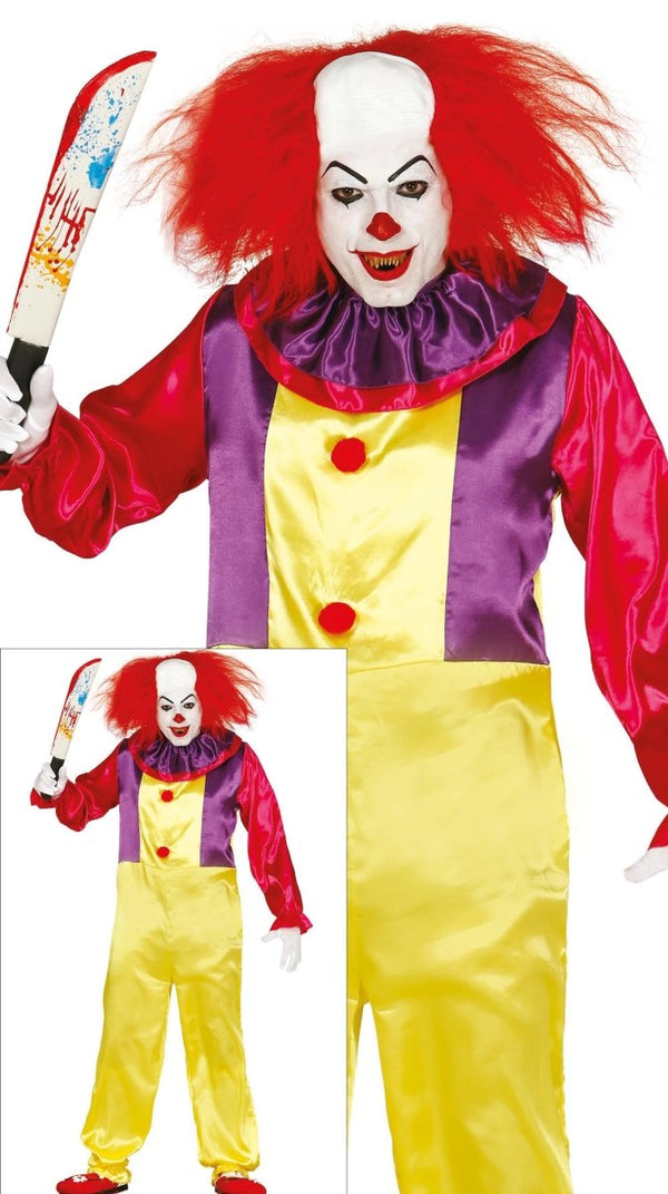 Maleficent Clown Adult Costume