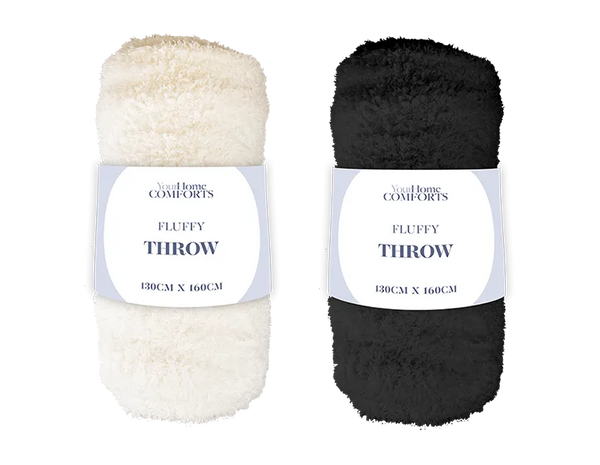 Fluffy Throw 130cm x 160cm