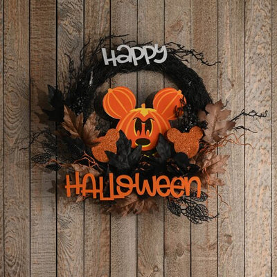 Disney Mickey Halloween Wreath