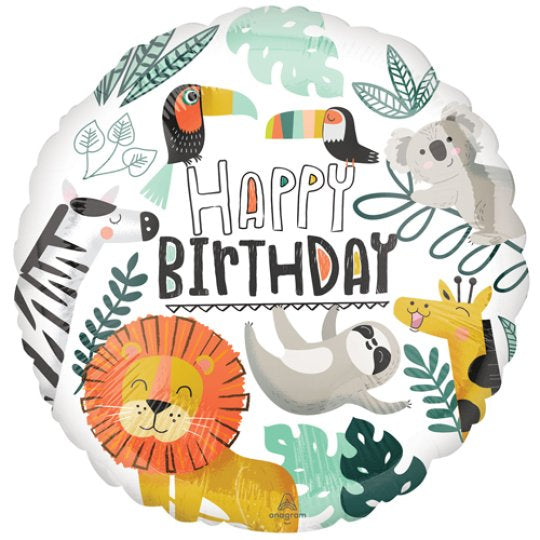 Get Wild Birthday Balloon