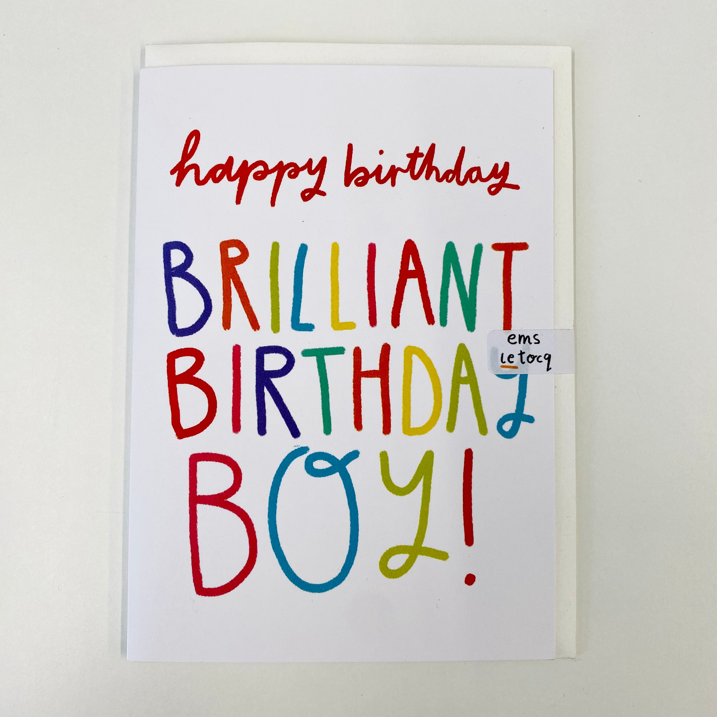 Brilliant Birthday Boy Card – Sprinkle of Magic