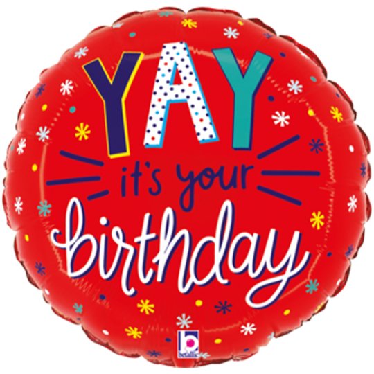 YAY It’s Your Birthday Balloon