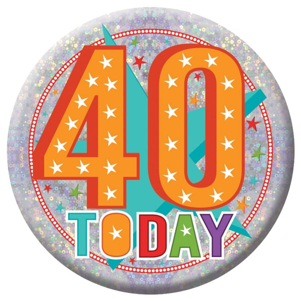 Giant 40 Today Badge