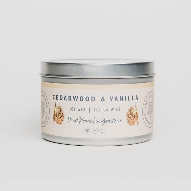 Yorkshire Candle Company Cedarwood & Vanilla